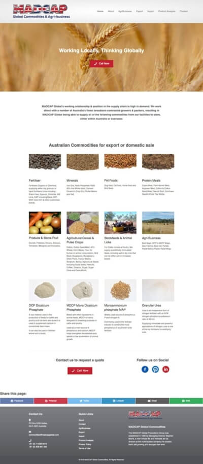 Design Diva - MADCAP Global Commodities Agri-Business